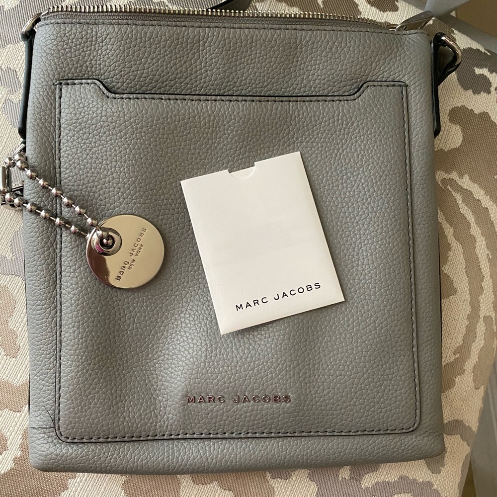 Marc Jacobs Crossbody Purse Grey